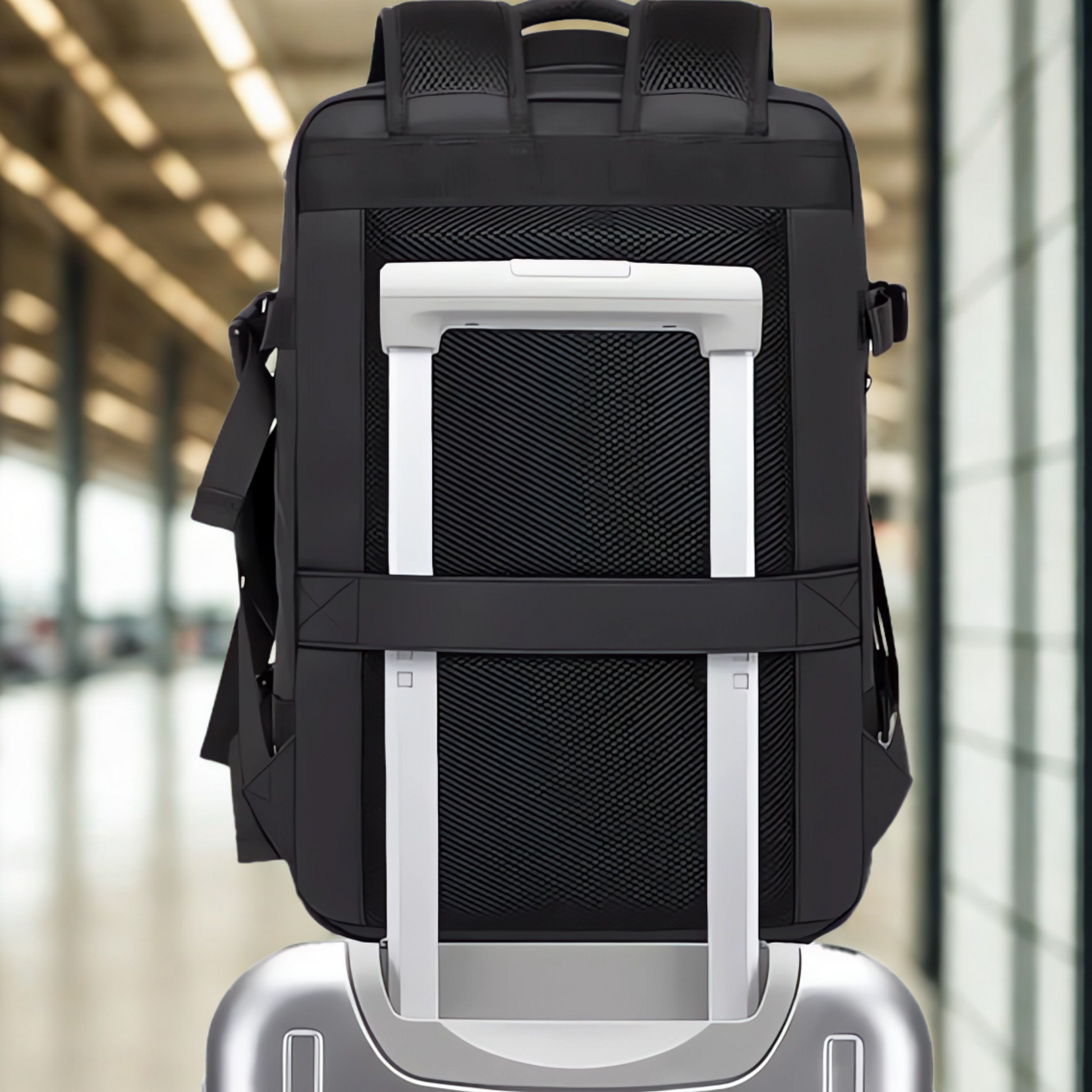 Executive Men Backpack: Comodidad, Elegancia y Funcionalidad En Cada Viaje.