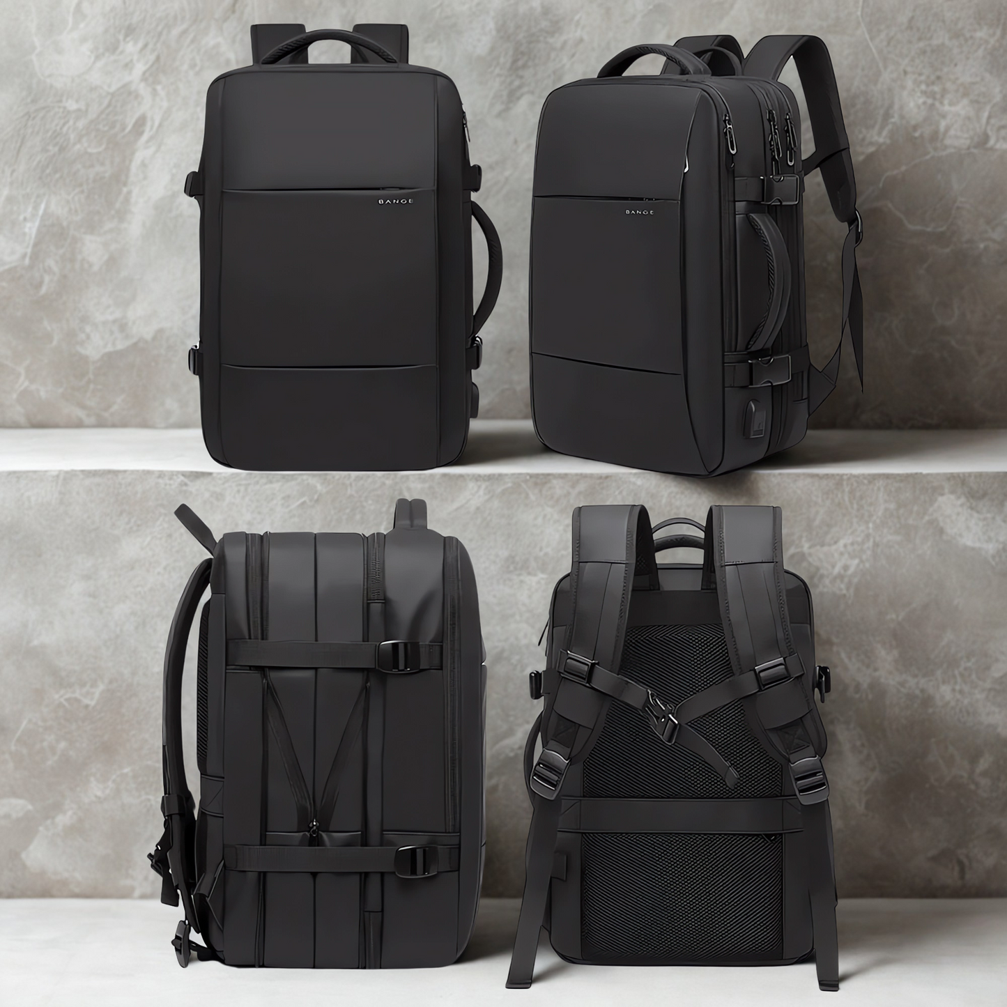 Executive Men Backpack: Comodidad, Elegancia y Funcionalidad en cada viaje.