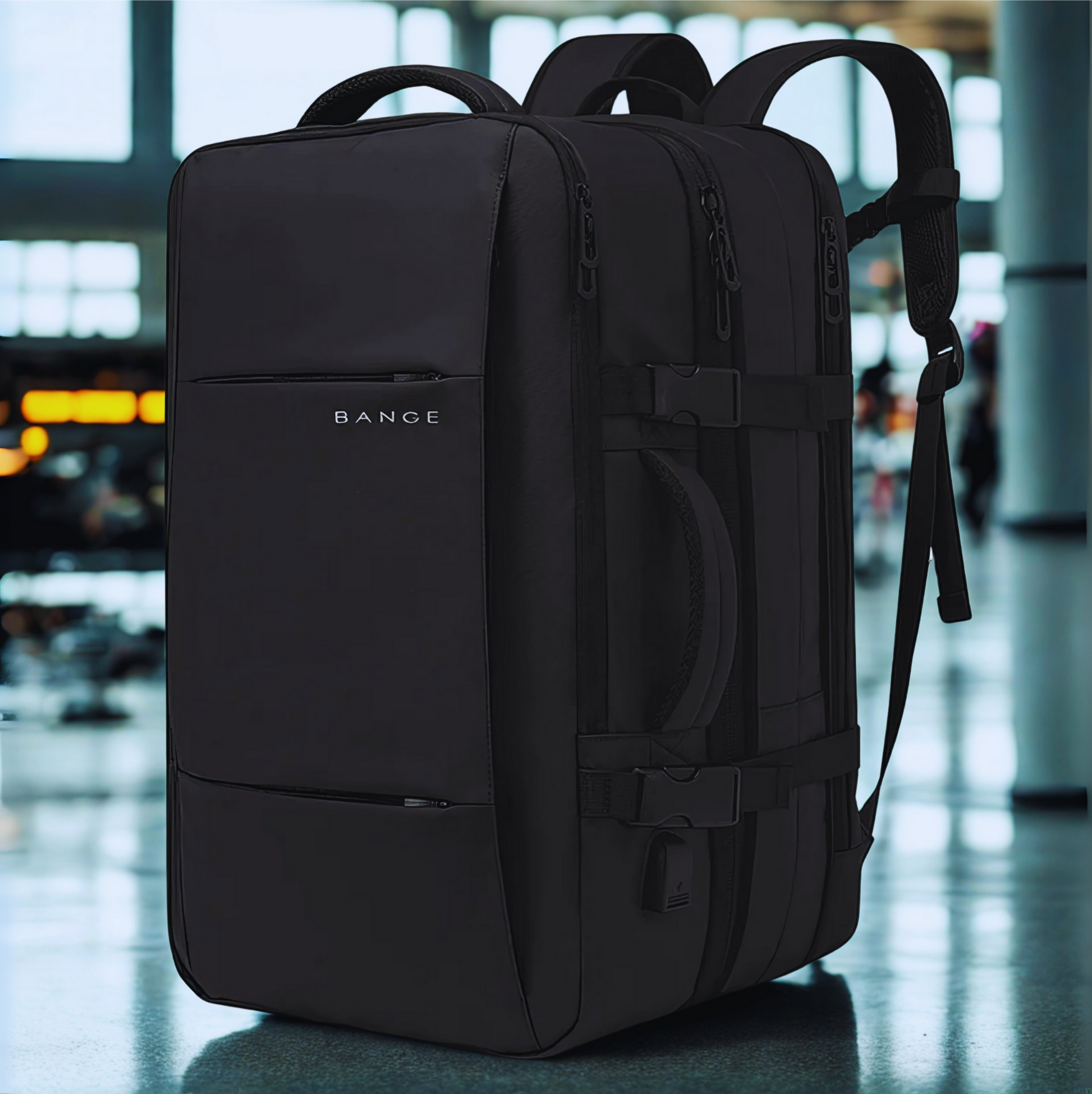 Executive Men Backpack: Comodidad, Elegancia y Funcionalidad en cada viaje.